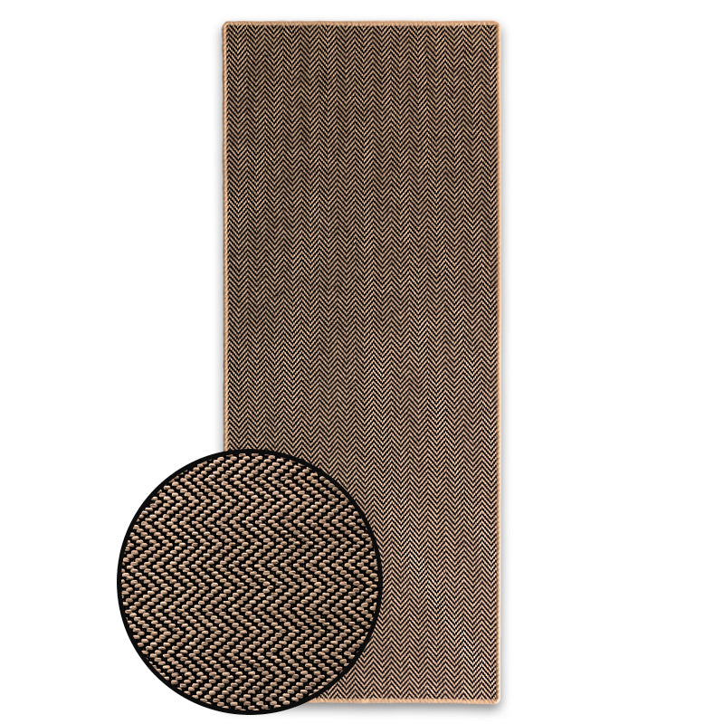 ✂ Made-to-measure carpet runner | sisal look | Java | Herring-Bone-Design | hard-wearing & modern living area rug