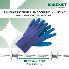F6_Galvanised / 16 m (with gloves)