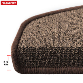 Step mat | London Pro | Modern design | Non-slip & easy to clean | Half-round