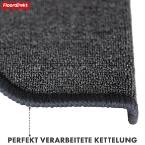 Step mat | London Pro | Modern design | Non-slip & easy to clean | Half-round