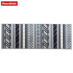 Made-to-measure carpet runner | Mykonos | Chained, non-slip & ideal for corridors, kitchens or hallways