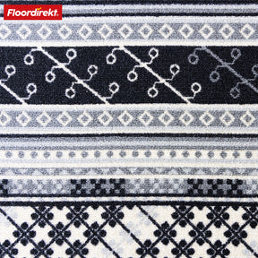Made-to-measure carpet runner | Mykonos | Chained, non-slip & ideal for corridors, kitchens or hallways
