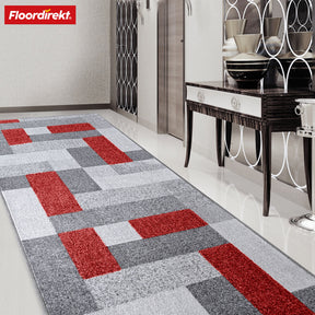 Made-to-measure carpet runner | New York | Anti-slip with gel backing | Modern design in various colours