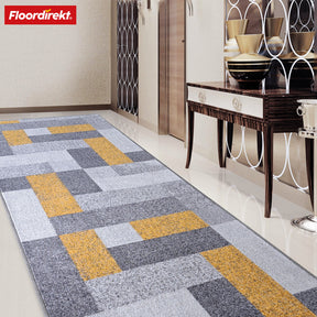 Made-to-measure carpet runner | New York | Anti-slip with gel backing | Modern design in various colours