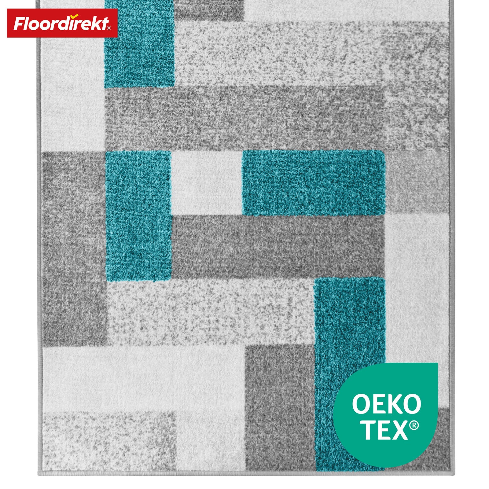 Made-to-measure carpet runner | New York | Anti-slip with gel backing | Modern design in various colours
