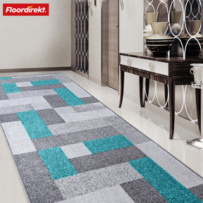 Made-to-measure carpet runner | New York | Anti-slip with gel backing | Modern design in various colours