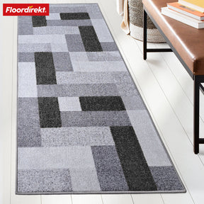 Made-to-measure carpet runner | New York | Anti-slip with gel backing | Modern design in various colours