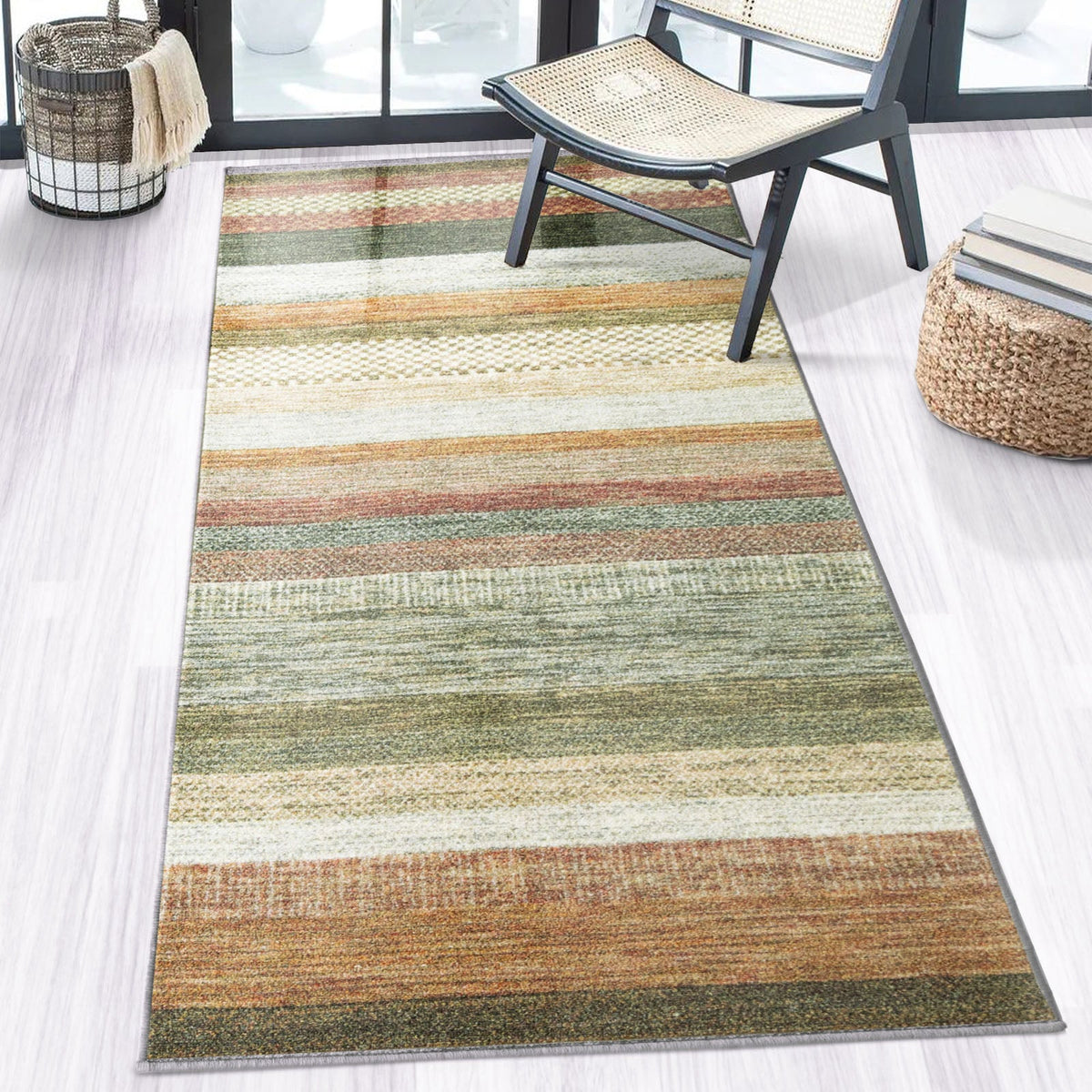 ✂ Made-to-measure carpet runner | Naxos | Non-slip, hard-wearing & easy-care | Many colour variants in a modern style