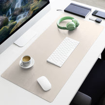 Desk pad | Nero | Easy-care, soft imitation leather | Available in numerous colours and sizes