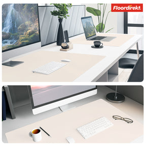 Desk pad | Nero | Easy-care, soft imitation leather | Available in numerous colours and sizes