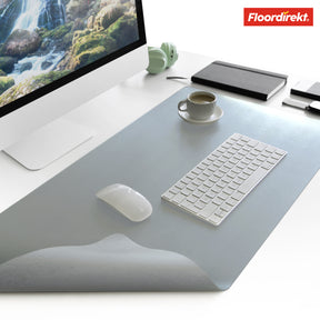 Desk pad | Nero | Easy-care, soft imitation leather | Available in numerous colours and sizes