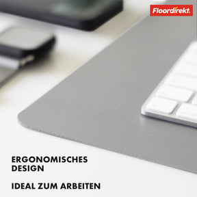 Desk pad | Nero | Easy-care, soft imitation leather | Available in numerous colours and sizes