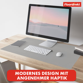 Desk pad | Nero | Easy-care, soft imitation leather | Available in numerous colours and sizes