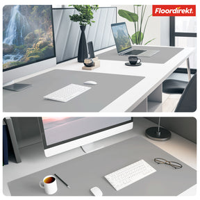 Desk pad | Nero | Easy-care, soft imitation leather | Available in numerous colours and sizes