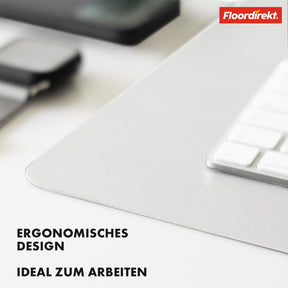 Desk pad | Nero | Easy-care, soft imitation leather | Available in numerous colours and sizes