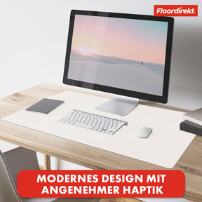 Desk pad | Nero | Easy-care, soft imitation leather | Available in numerous colours and sizes