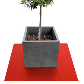 Saucer for flower pots with bevelled edge | Majesty | Protection for the floor | In many colours and sizes