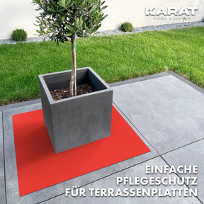 Saucer for flower pots with bevelled edge | Majesty | Protection for the floor | In many colours and sizes