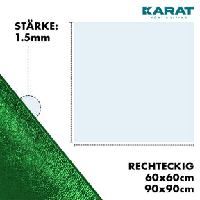 Saucer for flower pots with bevelled edge | Majesty | Protection for the floor | In many colours and sizes