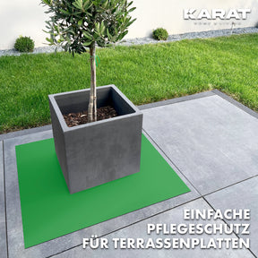 Saucer for flower pots with bevelled edge | Majesty | Protection for the floor | In many colours and sizes