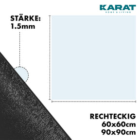 Saucer for flower pots with bevelled edge | Majesty | Protection for the floor | In many colours and sizes
