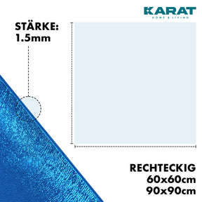 Saucer for flower pots with bevelled edge | Majesty | Protection for the floor | In many colours and sizes
