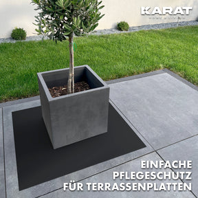 Saucer for flower pots with bevelled edge | Majesty | Protection for the floor | In many colours and sizes
