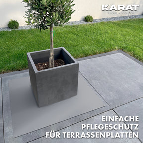 Saucer for flower pots with bevelled edge | Majesty | Protection for the floor | In many colours and sizes