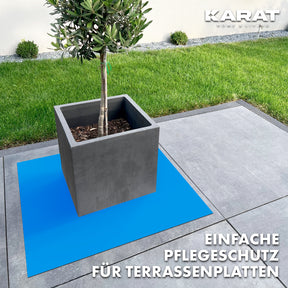 Saucer for flower pots with bevelled edge | Majesty | Protection for the floor | In many colours and sizes