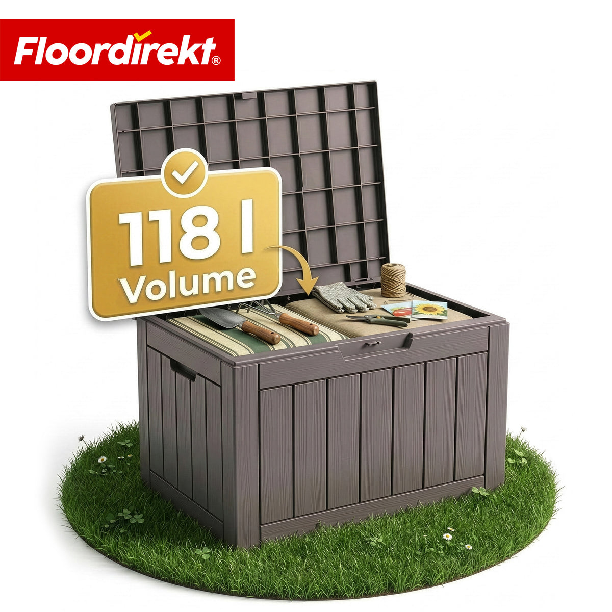 F1_Brown - 56 x 43 x 53 cm (118 L)