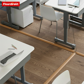 Floor Cable Cover “Cable Guard” | Non-Slip Cable Protector & Trip Hazard Prevention | Flexible, Cut-to-Length & Fits 2 Cables up to 8 mm