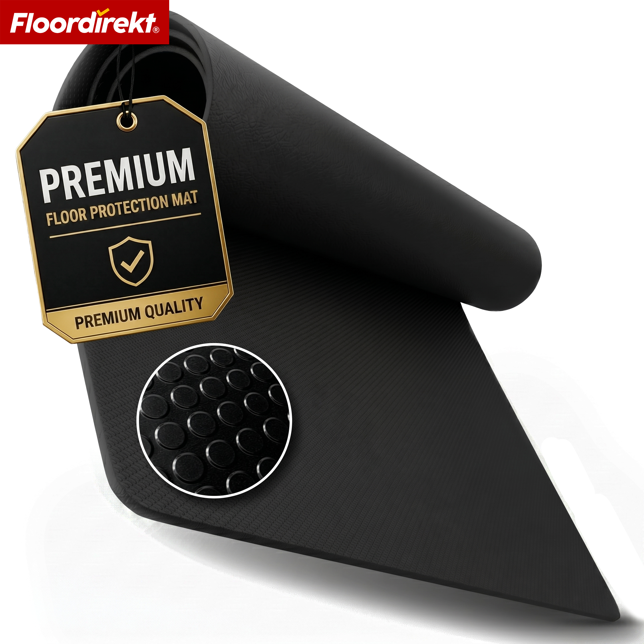 Floor Protection Mat | Sparta | Non-Slip Equipment Mat for Treadmills