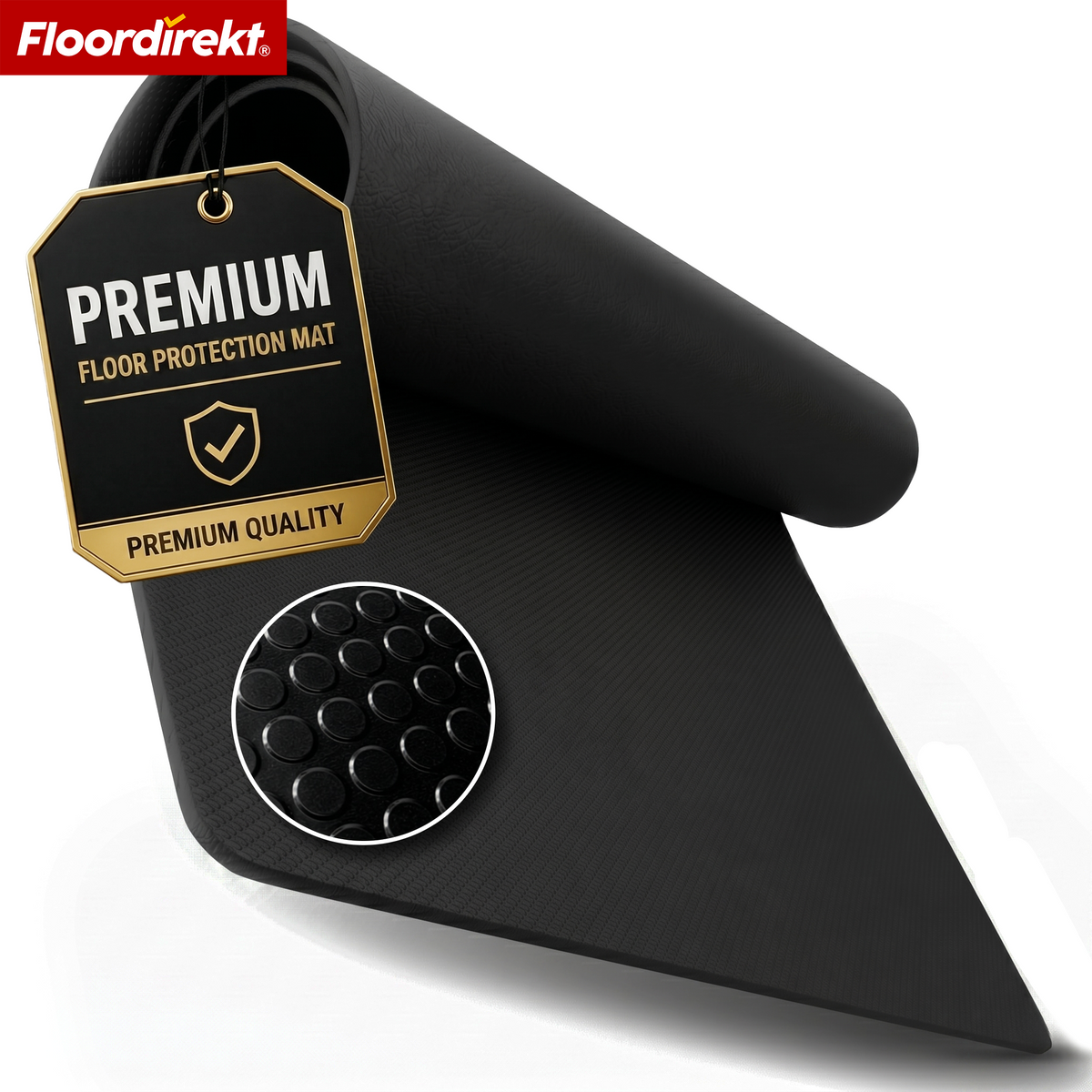 Floor Protection Mat | Sparta | Non-Slip Equipment Mat for Treadmills & Cross Trainers