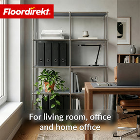 Metal Shelf | Concept Epure MK-015 | Open Storage Rack with 5 Shelves | Kitchen Shelf, Office Shelf & Living Room Shelf