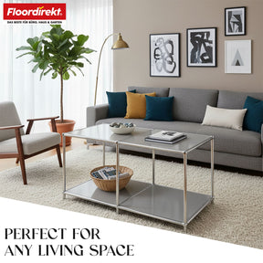 Metal shelving unit | Concept Epure MK-016 | Sideboard & storage shelf with open shelves | Available in several colours