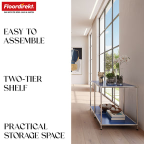 Metal shelving unit | Concept Epure MK-016 | Sideboard & storage shelf with open shelves | Available in several colours