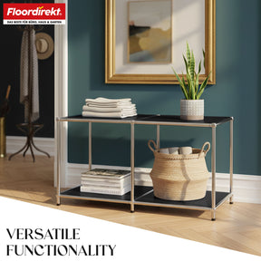 Metal shelving unit | Concept Epure MK-016 | Sideboard & storage shelf with open shelves | Available in several colours