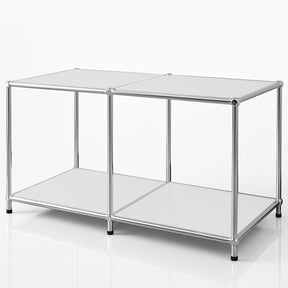 Metal shelving unit | Concept Epure MK-016 | Sideboard & storage shelf with open shelves | Available in several colours