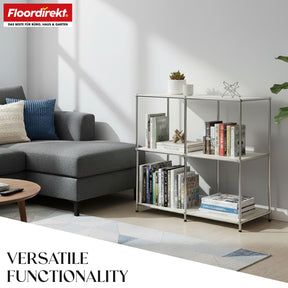 Metal shelving unit | Concept Epure MK-027 | Open 3-tier sideboard & storage shelf | Available in several colours