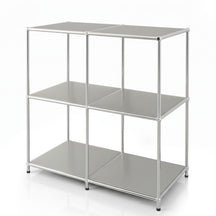 Metal shelving unit | Concept Epure MK-027 | Open 3-tier sideboard & storage shelf | Available in several colours