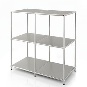 Metal shelving unit | Concept Epure MK-027 | Open 3-tier sideboard & storage shelf | Available in several colours
