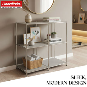 Metal shelving unit | Concept Epure MK-027 | Open 3-tier sideboard & storage shelf | Available in several colours