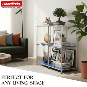 Metal shelving unit | Concept Epure MK-027 | Open 3-tier sideboard & storage shelf | Available in several colours