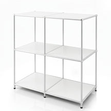 Metal shelving unit | Concept Epure MK-027 | Open 3-tier sideboard & storage shelf | Available in several colours