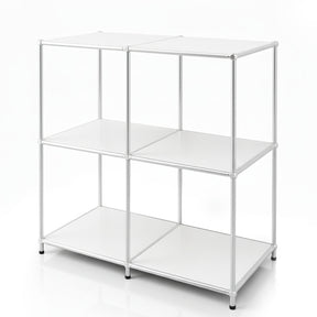Metal shelving unit | Concept Epure MK-027 | Open 3-tier sideboard & storage shelf | Available in several colours