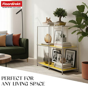 Metal shelving unit | Concept Epure MK-027 | Open 3-tier sideboard & storage shelf | Available in several colours