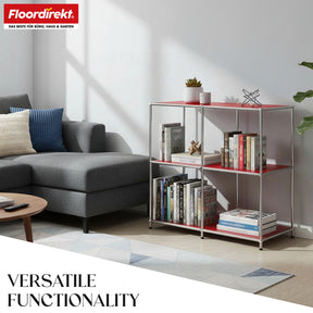 Metal shelving unit | Concept Epure MK-027 | Open 3-tier sideboard & storage shelf | Available in several colours