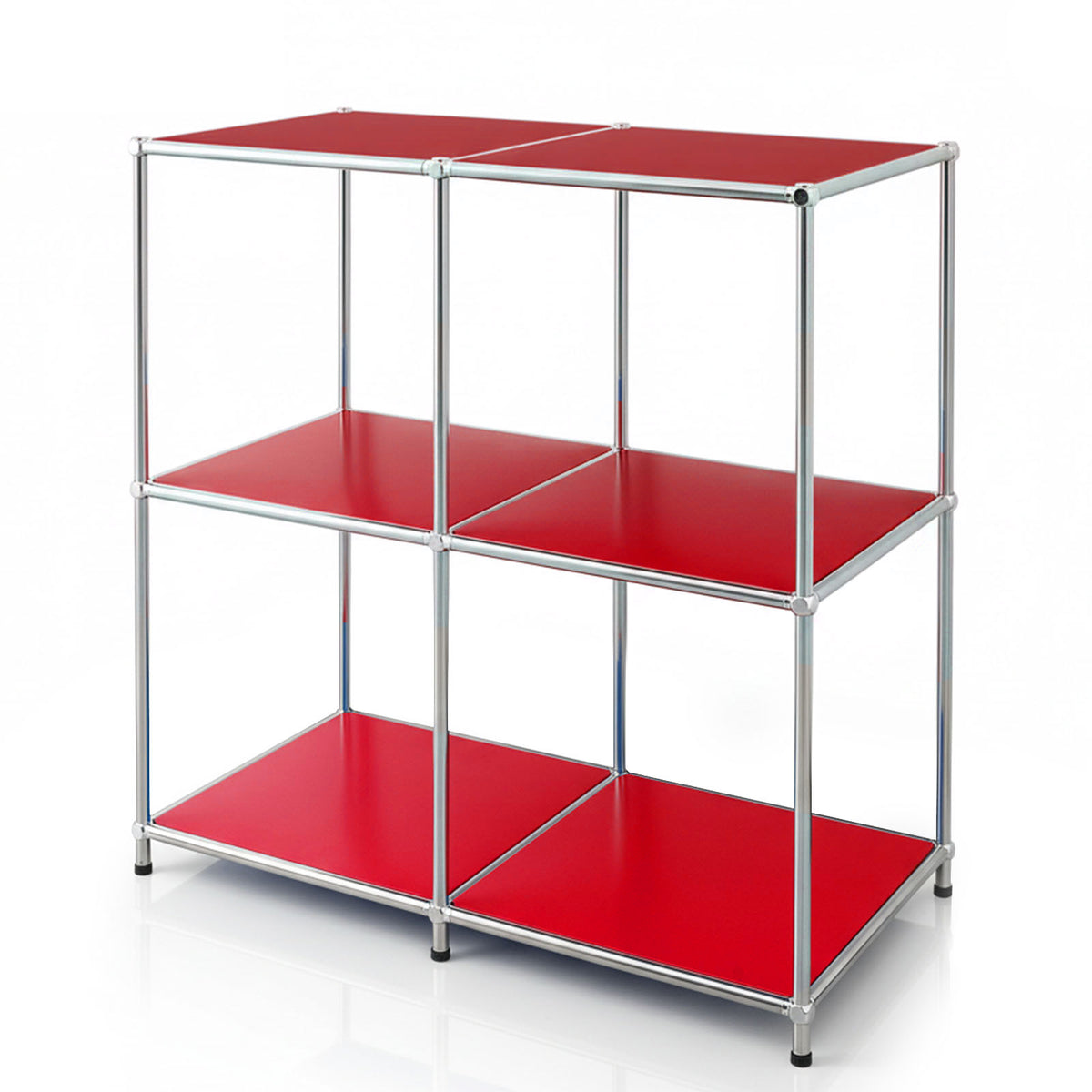 Metal shelving unit | Concept Epure MK-027 | Open 3-tier sideboard & storage shelf | Available in several colours