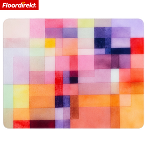 Design Floor Protection Mat | Durable Office Chair Mat Made of Special PVC for Office & Home Office | 80 x 118 cm