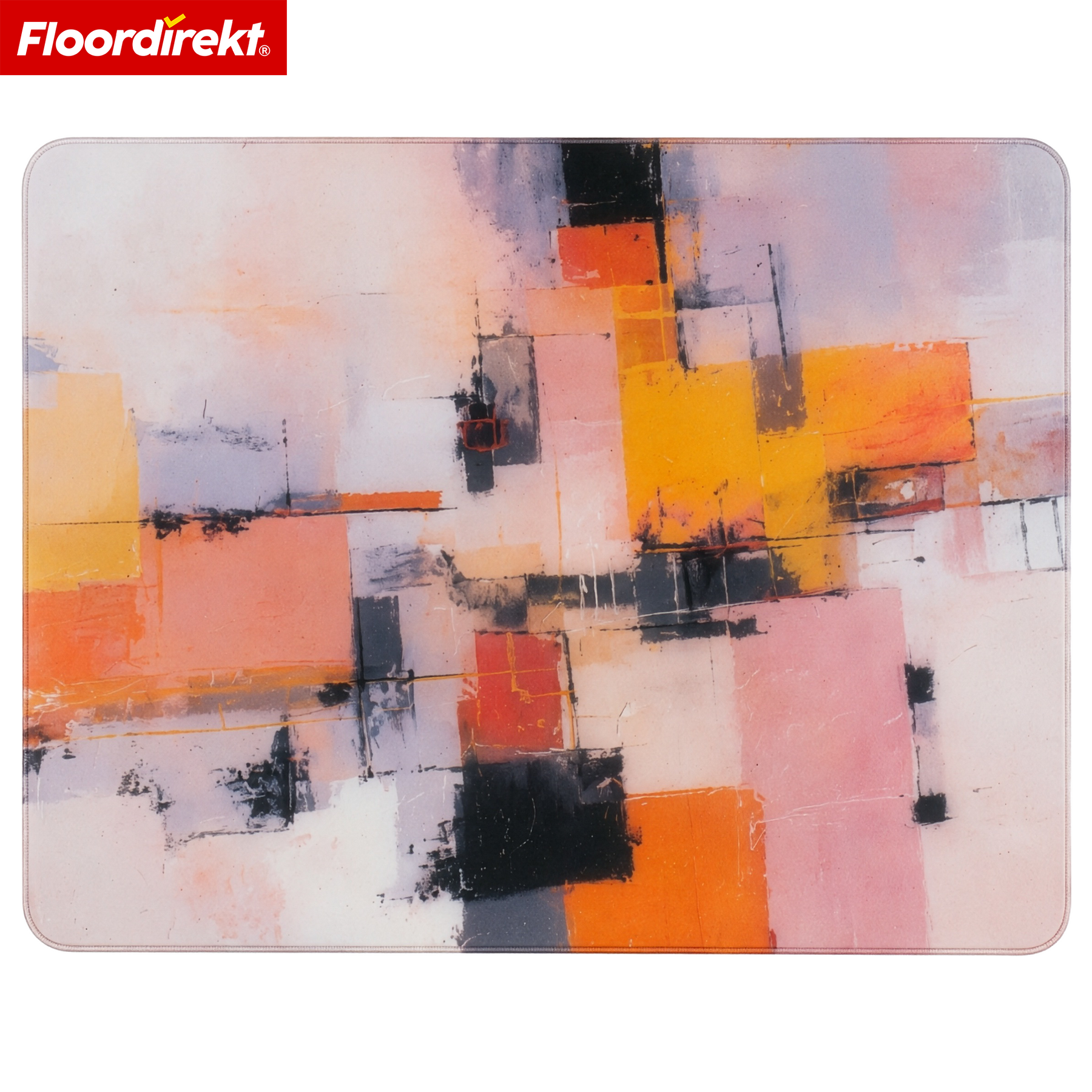 Design Floor Protection Mat | Durable Office Chair Mat Made of Special PVC for Office & Home Office | 80 x 118 cm